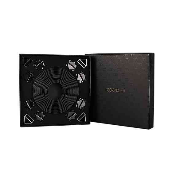 Набір із 8 ременів для зв'язування LOCKINK 8-Bondage-Straps Restraint Set — Black Sex Aura Київ