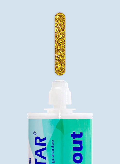 Епоксидна фуга для швів Kastar Ceramic Tile Sealant K09 золотий 400 мл Київ - фото 2