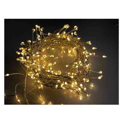 Гірлянда Chomik Кластер 150 LED 1,5м, теплий білий, 3АА (5900779901803) Вінниця