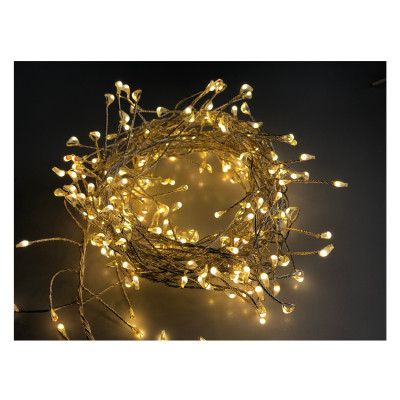 Гірлянда Chomik Кластер 150 LED 1,5м, теплий білий, 3АА (5900779901803) Вінниця - фото 1