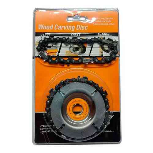 Диск пильний ланцюговий 102мм по дереву для болгарки, запасний ланцюг для циркулярної пили Київ