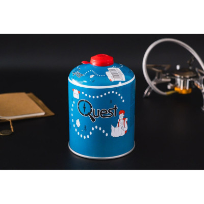 Газовий балон Quest 450 г різьбове з'єднання (набір 12 шт) (Q-G450_12) Вінниця - фото 5