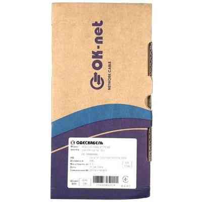 Кабель сетевой OK-Net UTP 100м cat.5e (U/UTP-cat.5E) (КПВ-ВП (100) 4х2х0,49 / 100) Винница