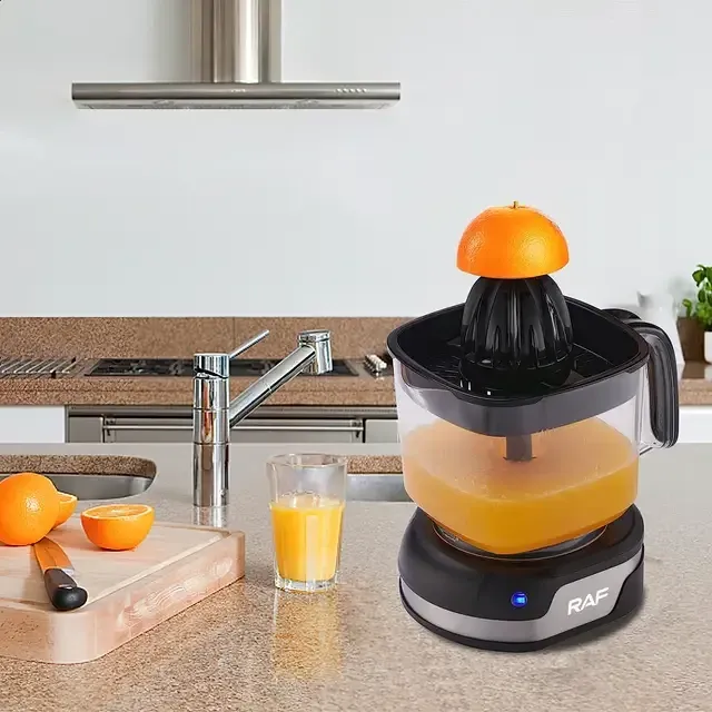 Электрическая соковыжималка для цитрусовых Domotec/RAF R-638, 25 Вт, контейнер 1.2 л, компактная Одесса - изображение 4