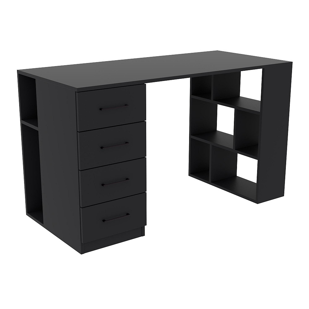 Стіл письмовий Tetris Т-8, Антрацит, 1300/600/760 Львів - фото 1