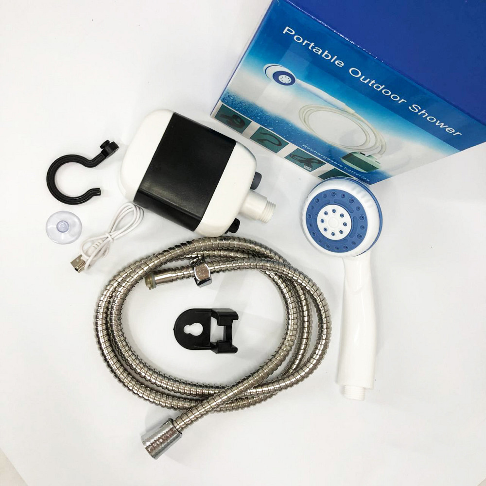 Душ акумуляторний туристичний портативний похідний мобільний душ Portable Outdoor Shower UC-68 Львів - фото 3