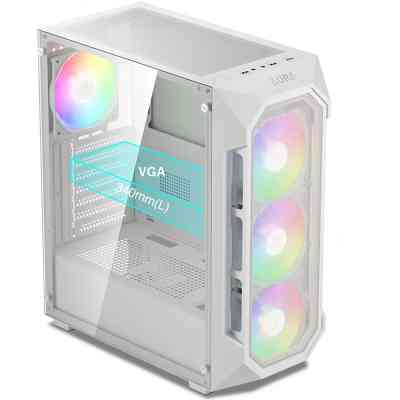 Корпус Gamdias AURA GC1 ELITE WH ARGB (4711514500608) Винница