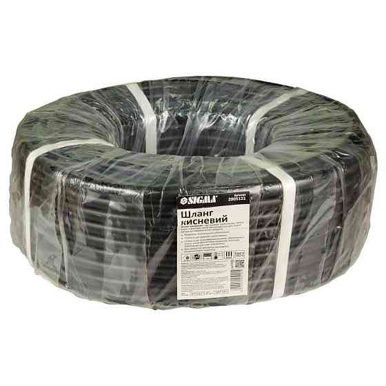 Шланг кислородный в бухте Ø6.3×13мм 50м (III класс) SIGMA (2905121) Ровно