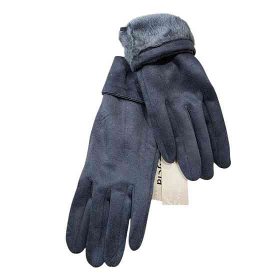 Рукавички сенсорні жіночі one size сірий Київ