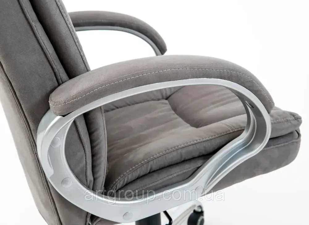 Офисное Кресло Руководителя Richman California Bond 16 Хром М1 Tilt Серый Днепр - изображение 8