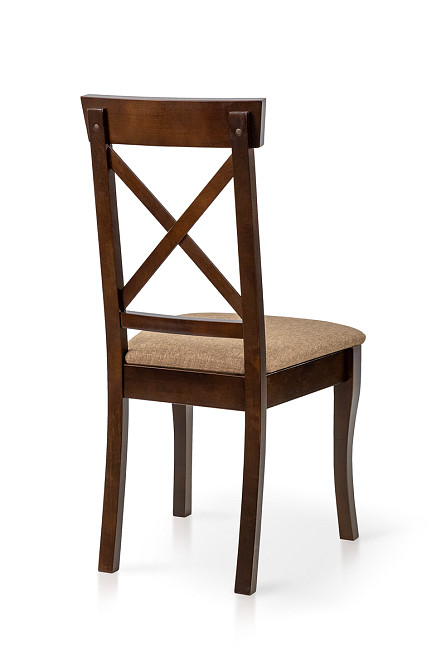 Стілець СКАНДІ, горіх темн./коричнева ткан Київ - фото 4