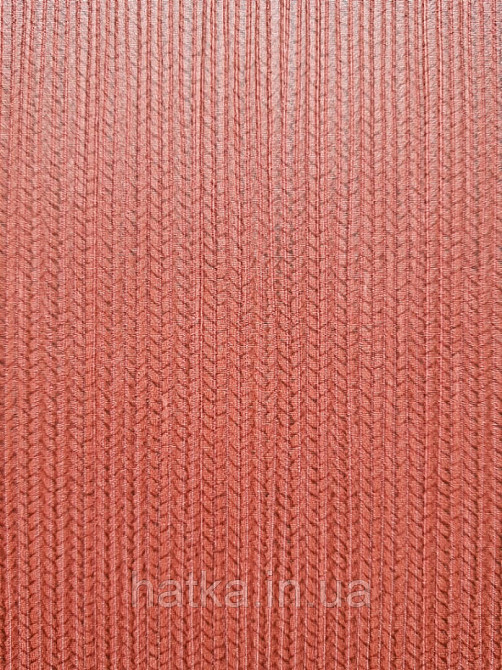 Шпалери вінілові на флізелін Sirpi AltaGamma Home 3 однотонні структурні смужки під рогожку бордові Київ - фото 1