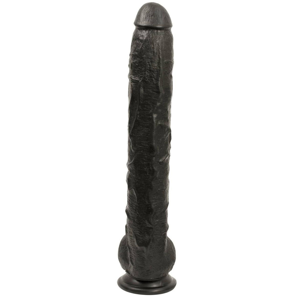 Фаллоимитатор Doc Johnson Dick Rambone Cock Black, диаметр 6см, длина 42см, ПВХ Sex Aura Киев - изображение 4