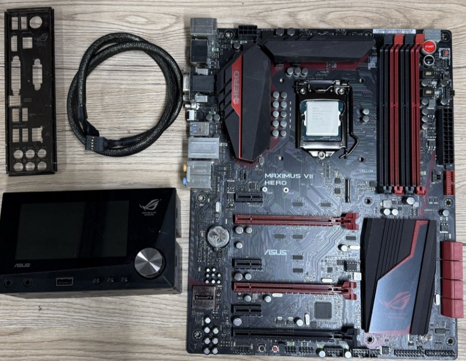 Комплект Материнская Плата ASUS Maximus VII Hero + i7-4790K. Киев - изображение 7