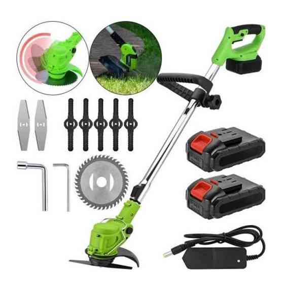 Кущоріз триммер для трави та чагарників, Тример для трави газонокосарка, Професійний кущоріз триммер IU-64 Львів