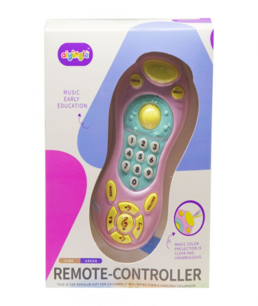 Музыкальная игрушка пульт 668-31 Розовый Винница