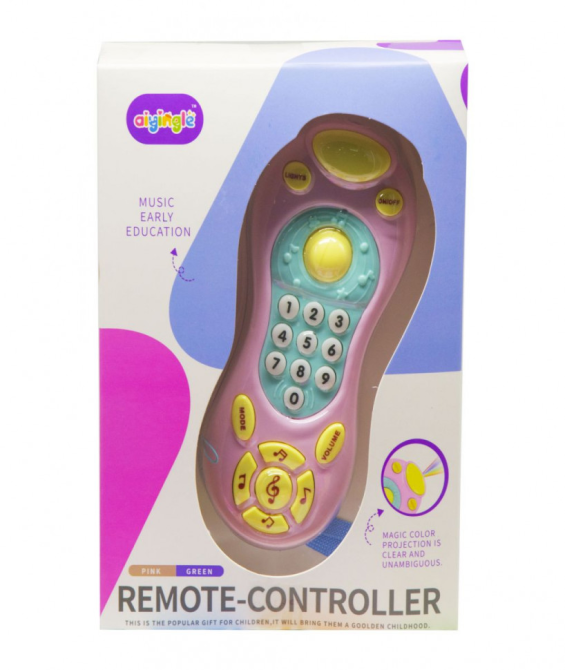 Музыкальная игрушка пульт 668-31 Розовый Винница - изображение 1