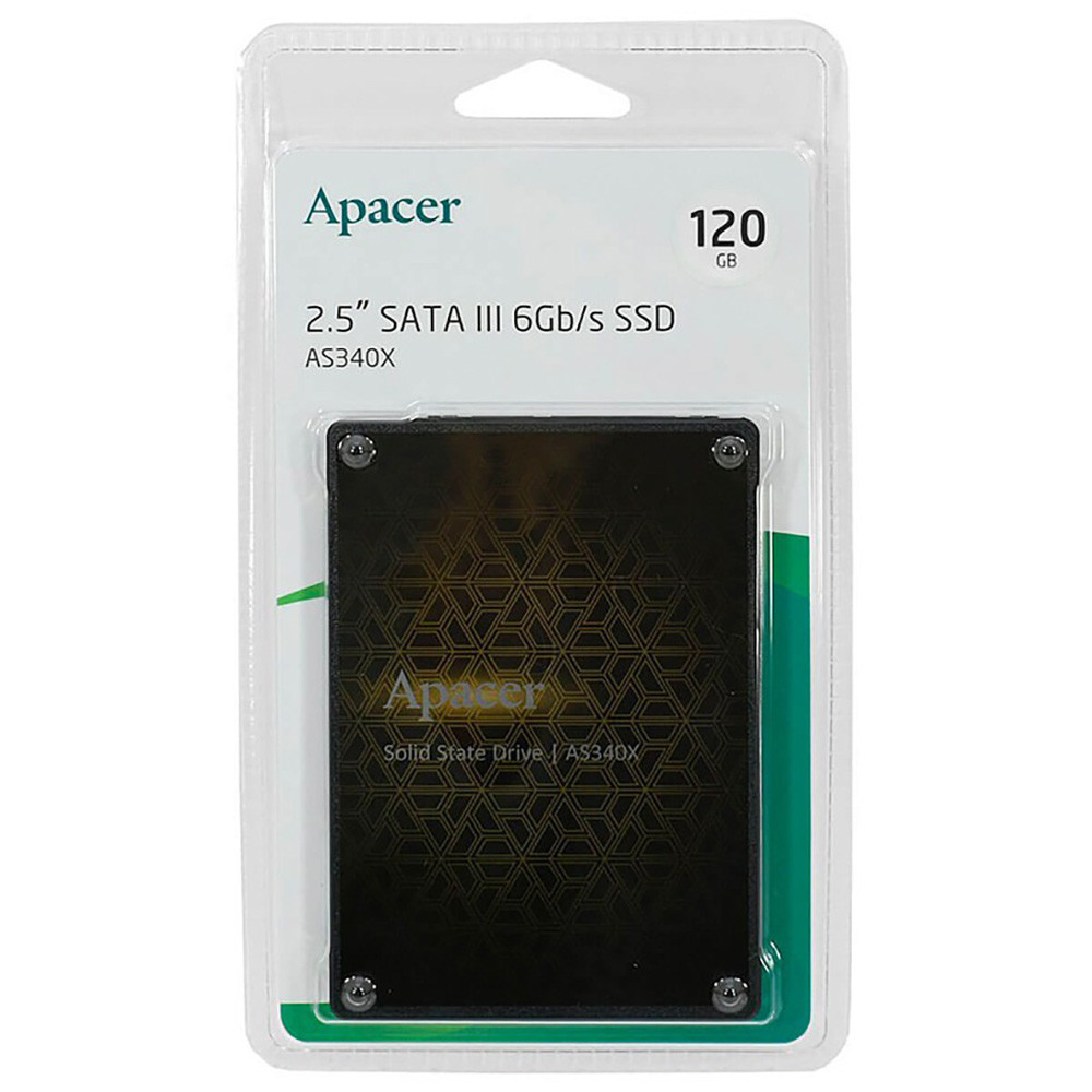 Накопичувач SSD Apacer AS340X 120GB 2.5