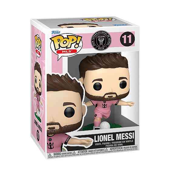 Ігрова фігурка Funko POP! серії Футбол: Інтер Маямі - Ліонель Мессі (рожева форма) Дніпро