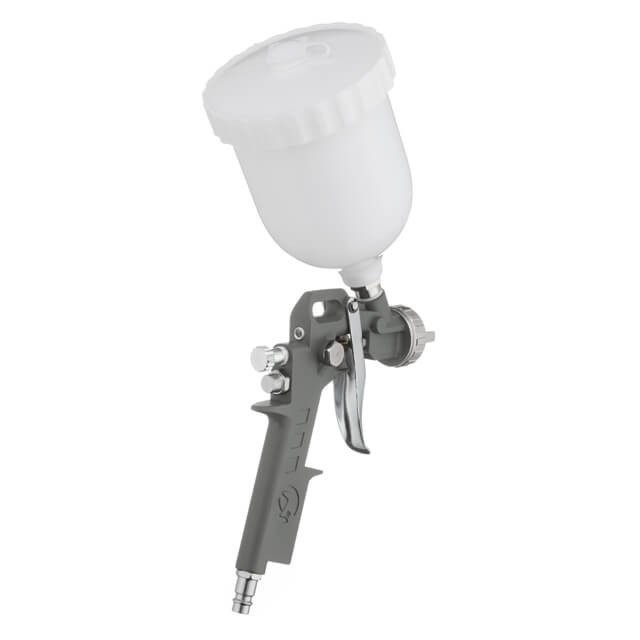Краскопульт пневматичний HP INTERTOOL PT-0204: 190 л/хв, діаметр форсунки 1.5мм, 600 мл бачок Київ - фото 5