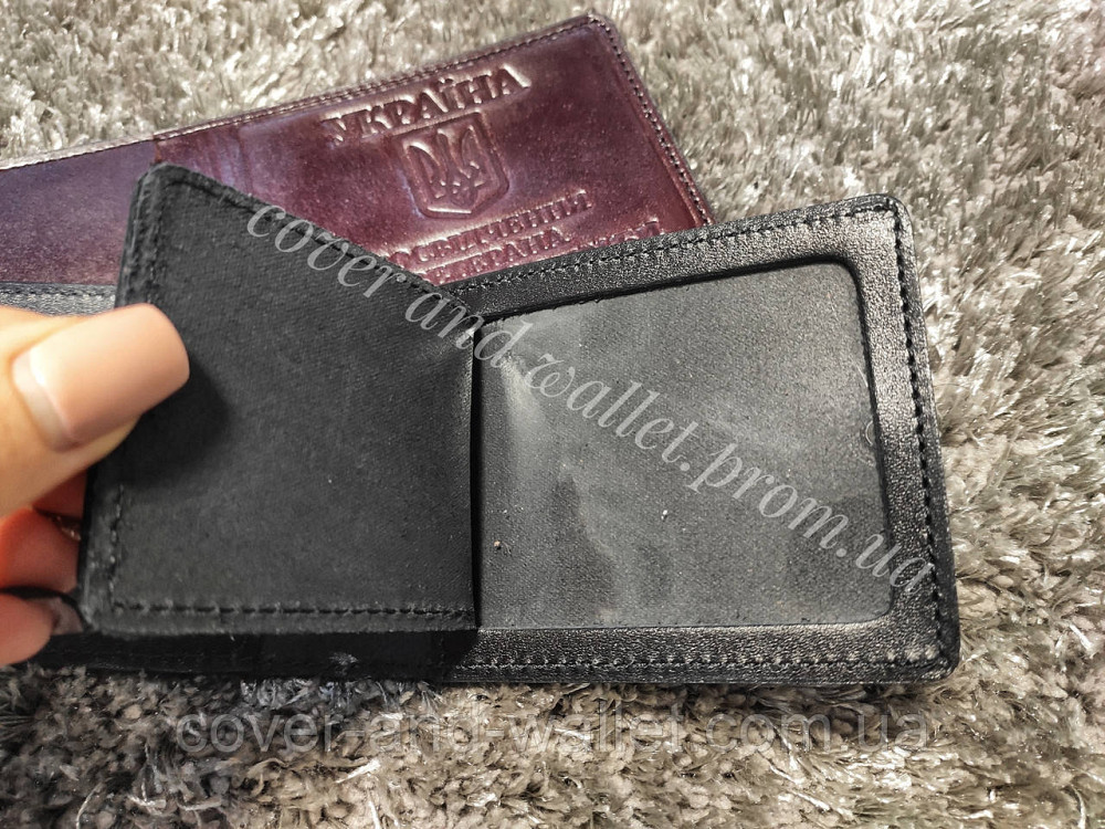 Обкладинка на посвідчення "Ветеран Військової Служби" із пластиковим шевроном Київ - фото 5