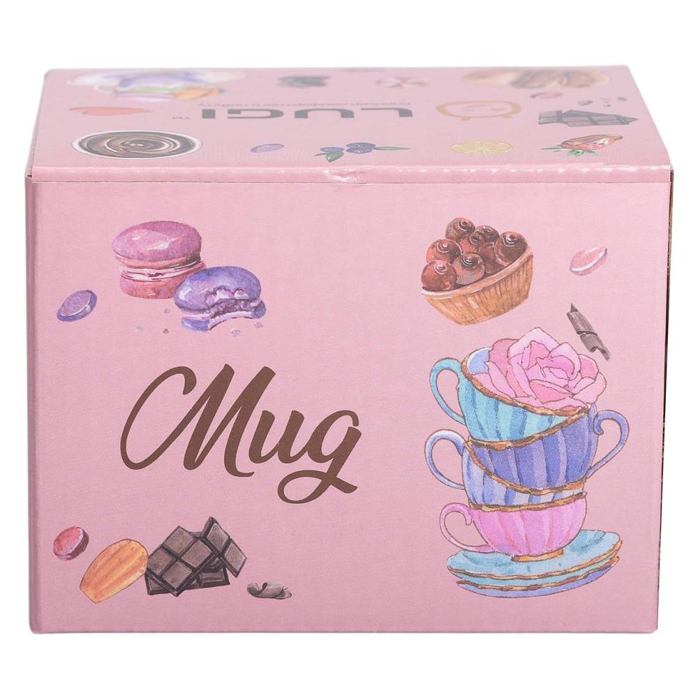 Liling Rongxiang Ceramic Чашка порцелянова 350 (мл) для кави та чаю Love Біла RX-N240126WL Коломия - фото 5