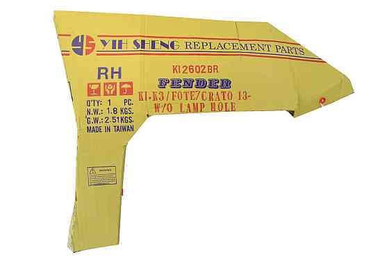 Крыло Киа Cerato 3 (2013-2018) дорест, рестайлинг без повторителя правое Тайвань переднее Мукачево