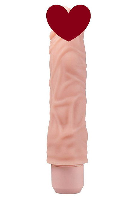 Вібратор реалістичний Blush DR. SKIN Dr.David 21,5 см тілесний Sex Aura Київ - фото 1