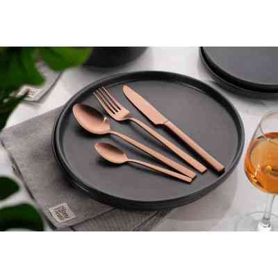 Набор столовых приборов Ardesto Black Mars Favola 4 предмета Мідний (AR0704FSC) Винница