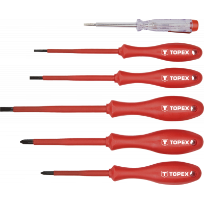 Набор отверток Topex 1000 В D155, 6 шт. (39D155) Винница - изображение 1