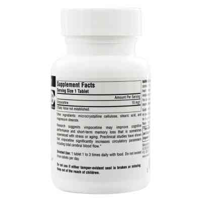 Вітамінно-мінеральний комплекс Source Naturals Вінпоцетин 10мг, 120 таблеток (SNS-01399) Вінниця