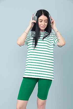 Костюм з велосипедками "Balance" оптом | Норма | Розпродаж моделі Зелений, 42-44 Київ