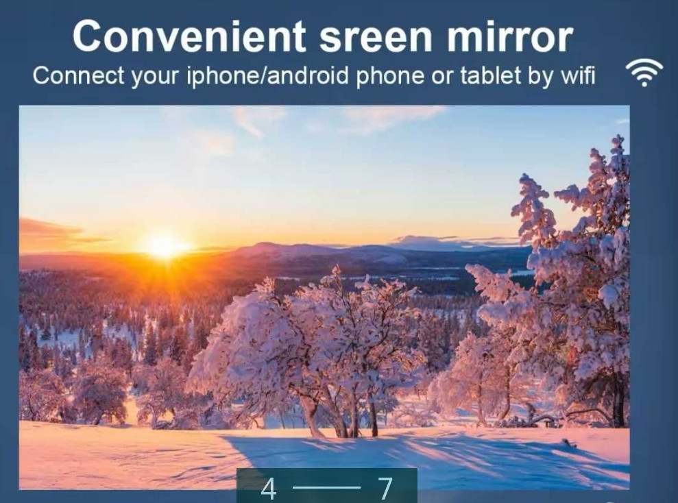 Проєктор MAGCUBIC HY350 PRO (Upgrated) 580ANSI/4K 1920*1080P Full HD Київ - фото 3