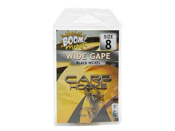 Гачок для мирної риби Wide Gape №4 (10 шт/уп) (Teflon) ТМ BOOM Київ