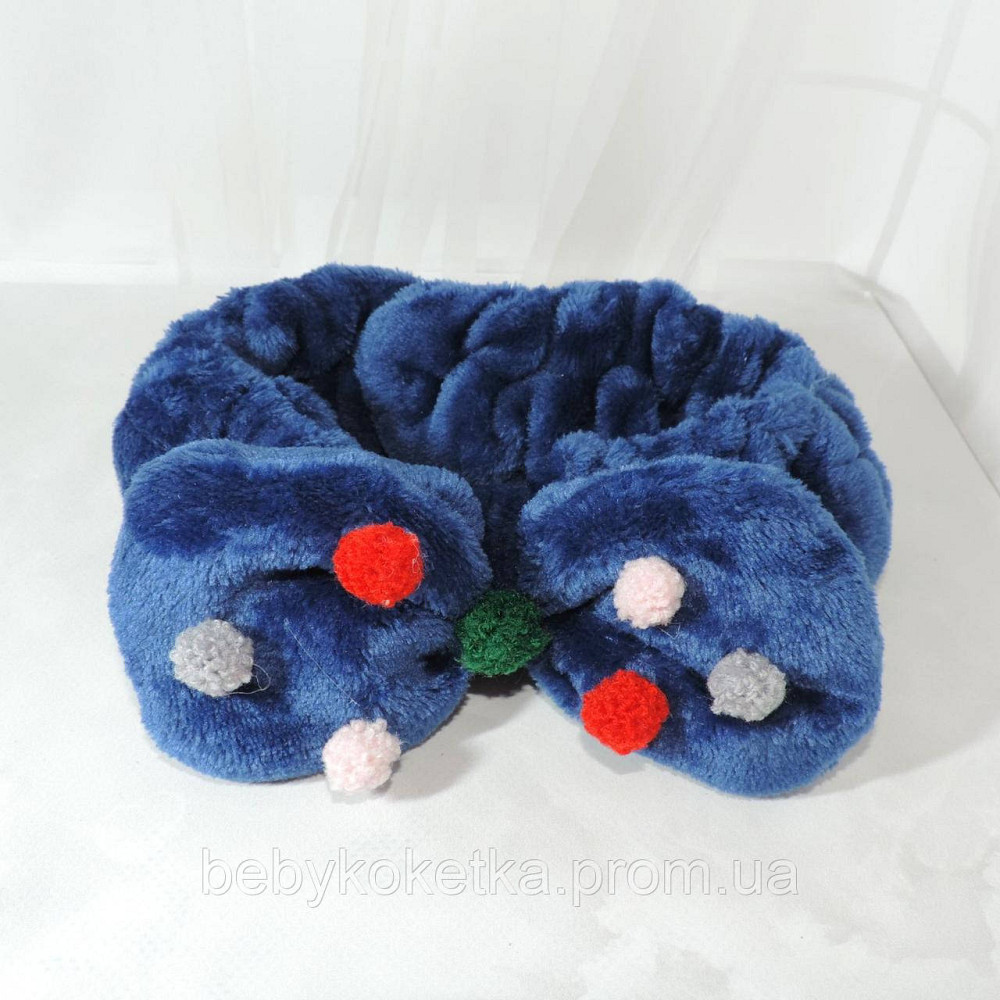 Косметична пов'язка для голови з бантиком Львів - фото 1