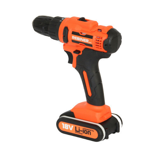 Акумуляторний шурупокрут Rebiner RAD-18LiH (18 В, 2 А/год) — Потужний інструмент для будь-яких робіт, гарантія 36 міс Львів - фото 3