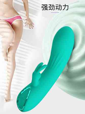 Вибратор-кролик PRETTY LOVE DJ Stick бирюзовый, 12.7 х 2.7 см Sex Aura Киев