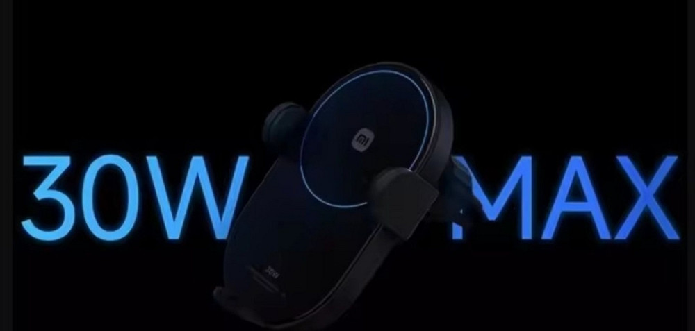 Автомобільний тримач для смартфона Xiaomi Mi Wireless Charger Car 30W. Харків - фото 2