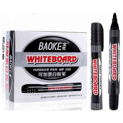 Маркер Baoke для сухостираємих дощок, 2.5 мм чорний (MARK-BOA-BAOMP399AB) Вінниця