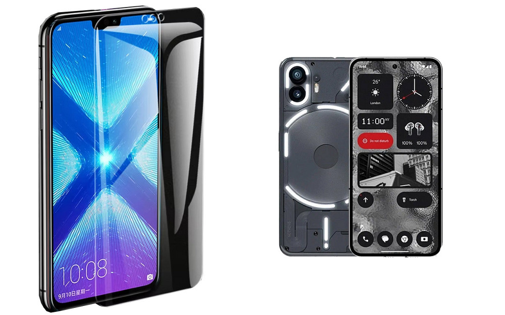 Защитное стекло NeoGlass для Nothing Phone (1) – ультрапрозрачное и устойчивое Киев - изображение 2
