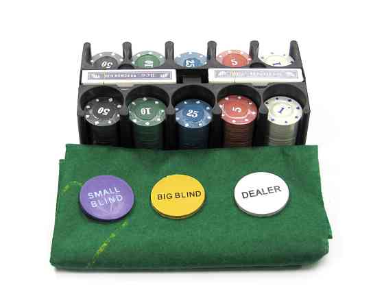 Настільна гра Покер THS-153 в металевій коробці Вінниця