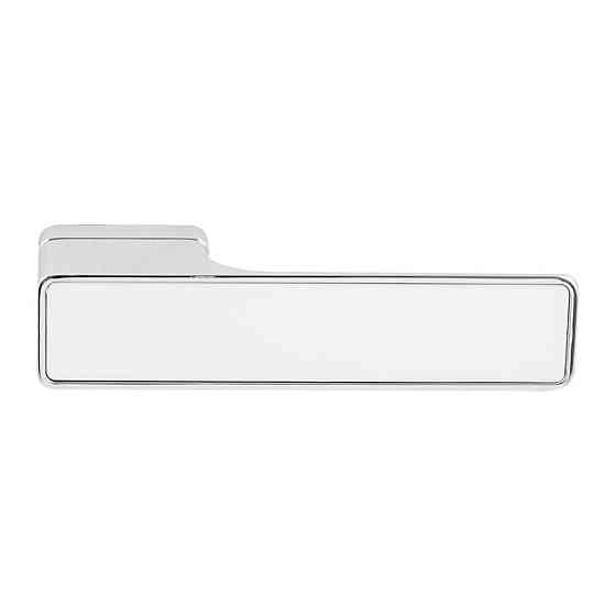 Ручка M&T Maximal хром/біле скло R ф/з Київ