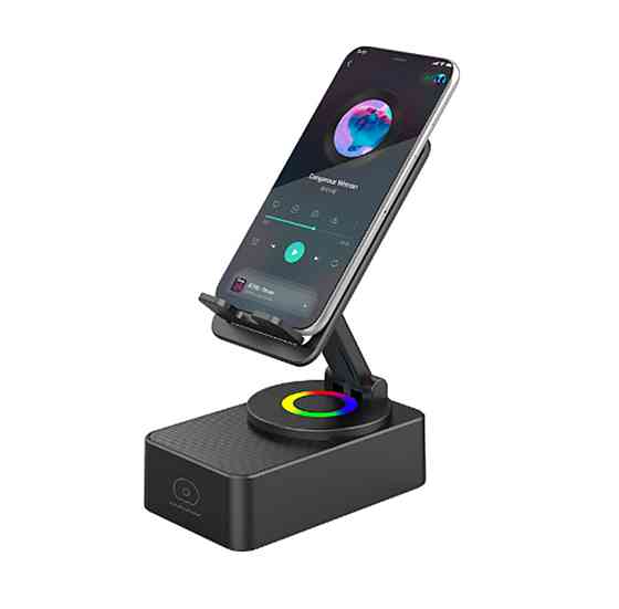 Портативна акустика WUW-R190 black (6972573336302) Київ