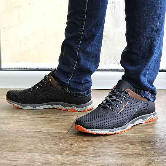 Чоловічі мокасини Літні Чорні Кросівки Сіточка (розміри: 40,41,42,43,44) Відео Огляд — 576-2 Дніпро