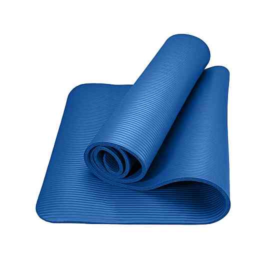 Килимок для йоги та фітнесу Power System PS-4017 NBR Fitness Yoga Mat Plus Blue (180х61х1) Кам'янське
