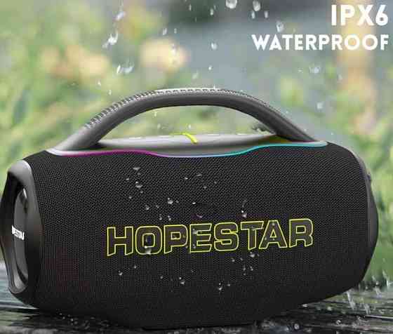 Колонка Bluetooth HOPESTAR H87 70W мощный бас IPX6 8800mAh. Харьков