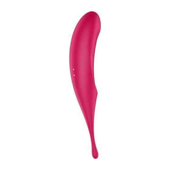 Вакуумний кліторальний стимулятор - Satisfyer Twirling Pro Red Sex Aura Київ
