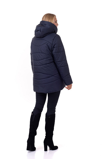 Стильный пуховик без меха 48- 62 батал Киев - изображение 3