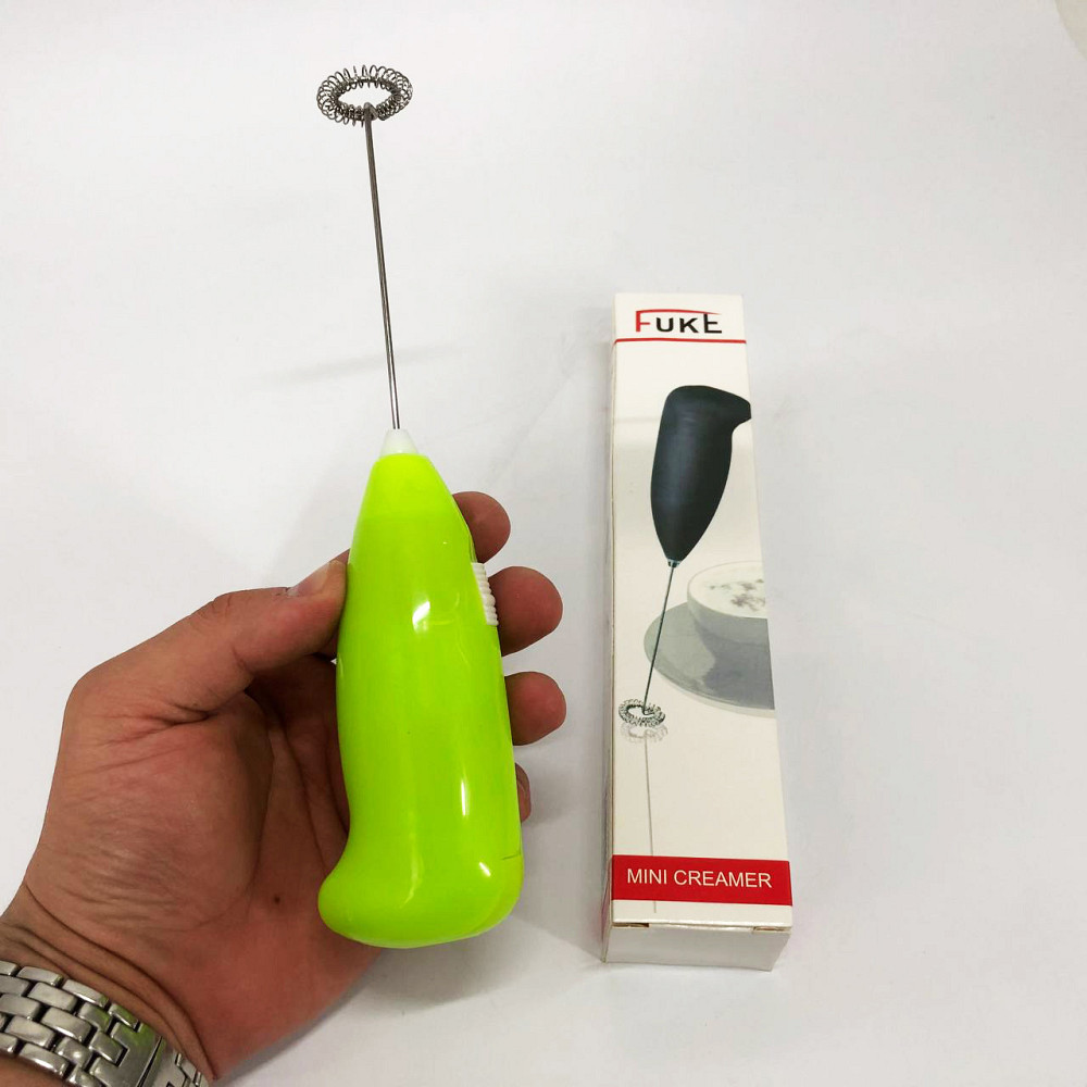 Міксер для вершків-капучинатор FUKE Mini Creamer для збивання молока, вершків. Колір: зелений FU-46 Львів - фото 11