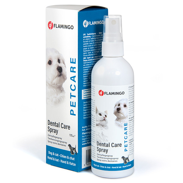 Flamingo Petcare Dental Care Spray ФЛАМИНГО спрей для ухода за зубами для собак и котов Киев - изображение 1